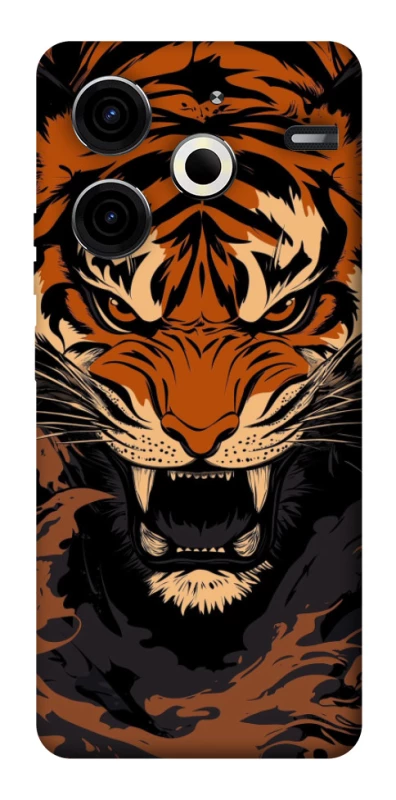 Чохол на TECNO Pova 6 Neo (LI6) cool tiger фото 1 з 1
