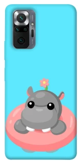 Чехол на Xiaomi Redmi Note 10 Pro Adopt Me Hippo Floatie фото 1 из 1
