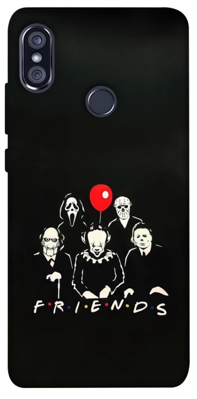 Чехол на Xiaomi Redmi Note 5 Pro / Note 5 (AI Dual Camera) Horror Friends фото 1 из 1