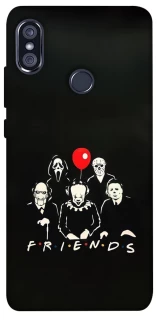 Чохол на Xiaomi Redmi Note 5 Pro / Note 5 (AI Dual Camera) Horror Friends фото 1 з 1