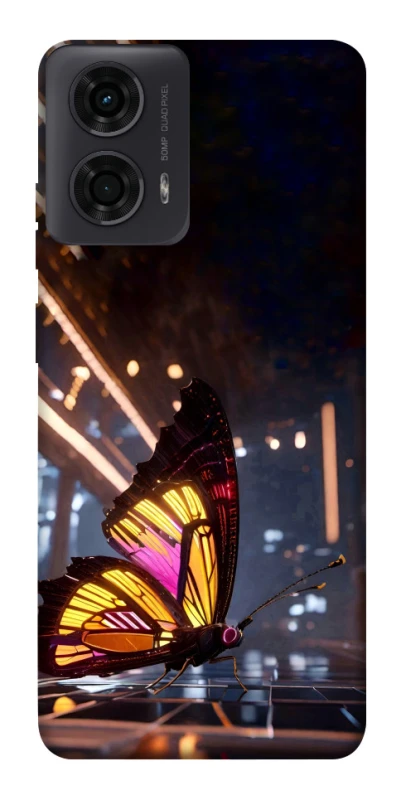 Чохол на Motorola Moto G04 Cyber butterfly фото 1 з 1
