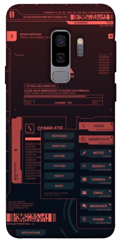 Чохол на Samsung Galaxy S9+ Attention фото 1 з 1