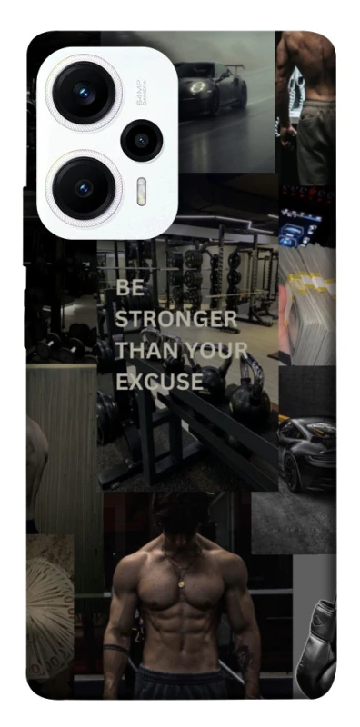 Чохол на Xiaomi Poco F5 / Note 12 Turbo Be stronger фото 1 з 1