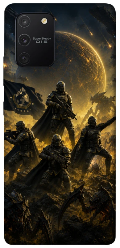 Чохол на Samsung Galaxy S10 Lite HELLDIVERS ver.2 фото 1 з 1