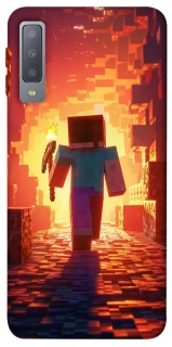 Чехол на Samsung A750 Galaxy A7 (2018) Minecraft adventure фото 1 из 1