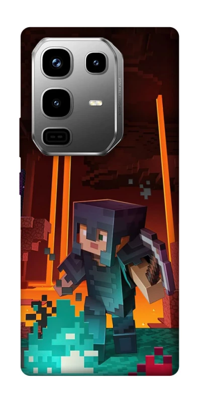 Чохол на Infinix Note 50 Pro Minecraft game adventure фото 1 з 1