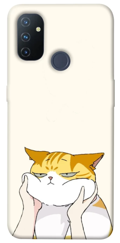 Чохол на OnePlus Nord N100 Cat bun фото 1 з 1
