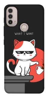 Чохол на Motorola Moto E40 I do what i wont фото 1 з 1