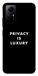 Чохол на Xiaomi Redmi Note 12S Privacy is luxury фото 1 з 1