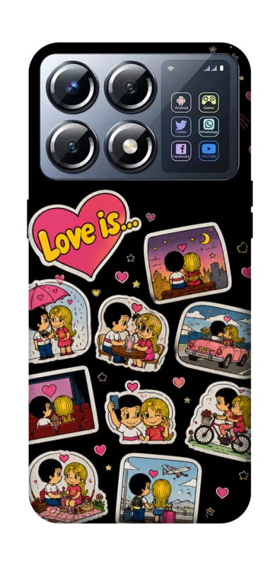 Чохол на Xiaomi POCO X8 Pro Love is ver.3 фото 1 з 1