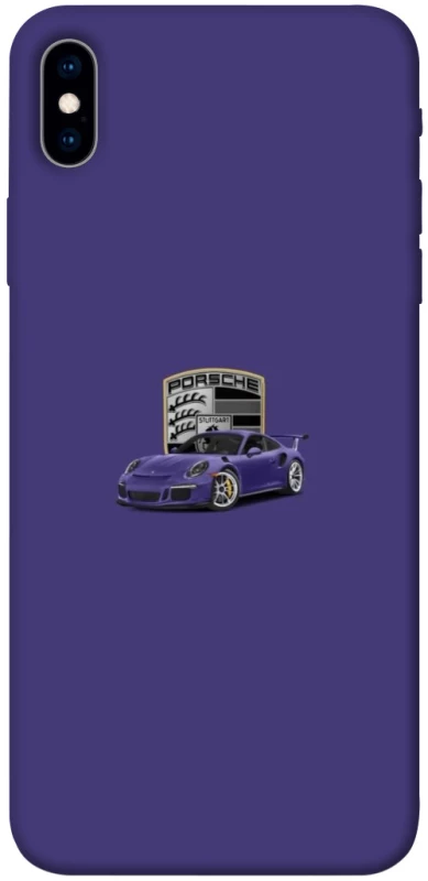 Чохол на Apple iPhone XS Max (6.5") Porsche purple фото 1 з 1