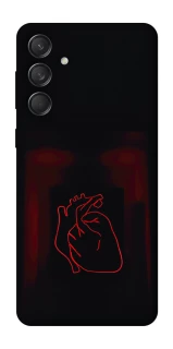 Чехол на Samsung Galaxy M55 Красное сердце фото 1 из 1