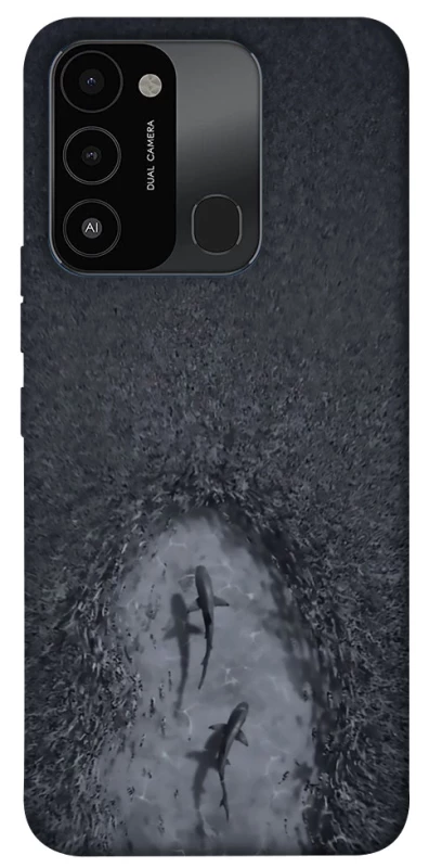 Чехол на TECNO Spark 8C Акула фото 1 из 1