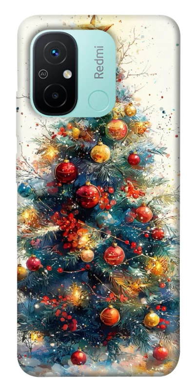 Чехол на Xiaomi Redmi 12C / Poco C55 Новогодний v36 фото 1 из 1