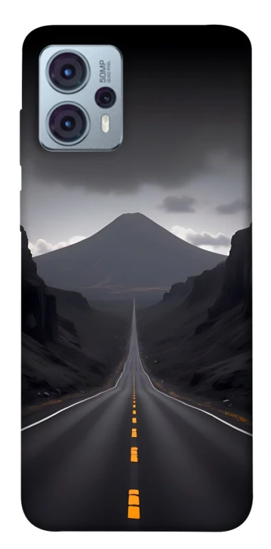 Чехол на Motorola Moto G23 Black mountains фото 1 из 1