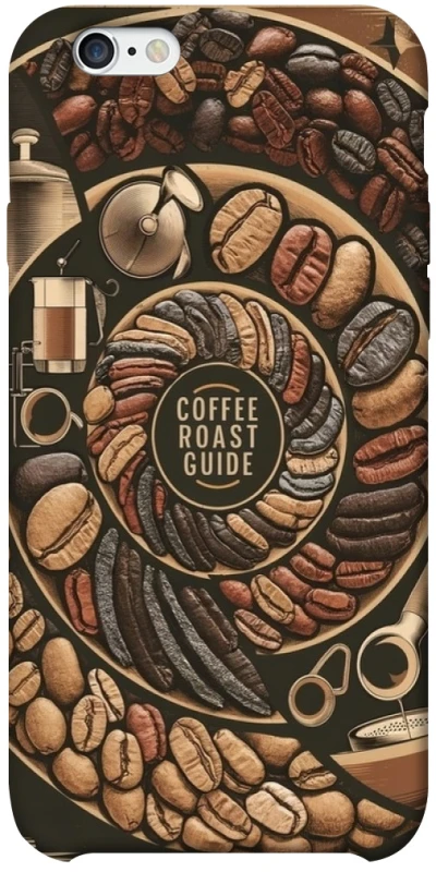 Чехол на Apple iPhone 6/6s plus (5.5") Coffee roast guide фото 1 из 1