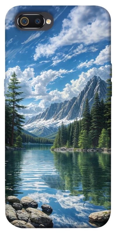 Чехол на Realme C2 River in the mountains фото 1 из 1