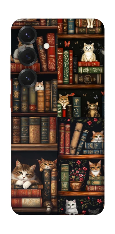 Чохол на Samsung Galaxy S26+ Cats & Books фото 1 з 1