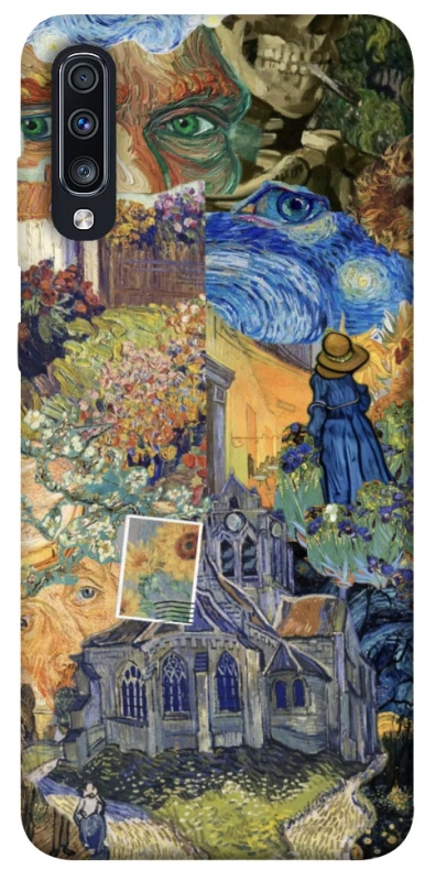 Чохол на Samsung Galaxy A70 (A705F) Van Gogh collage фото 1 з 1