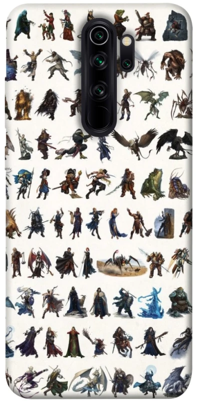 Чехол на Xiaomi Redmi Note 8 Pro Character Selection фото 1 из 1