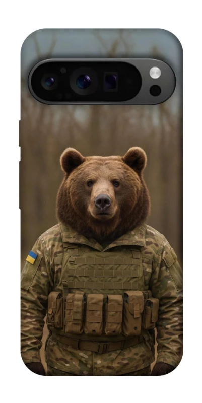 Чехол на Google Pixel 9 Pro Медведь защитник фото 1 из 1