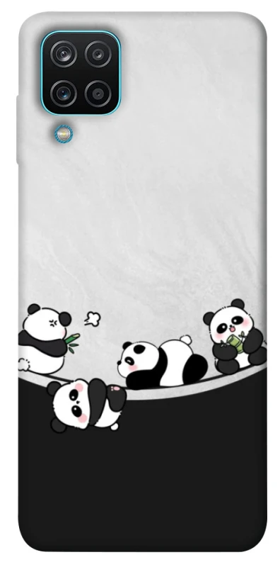 Чохол на Samsung Galaxy M12 Four pandas фото 1 з 1
