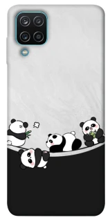Чохол на Samsung Galaxy M12 Four pandas фото 1 з 1