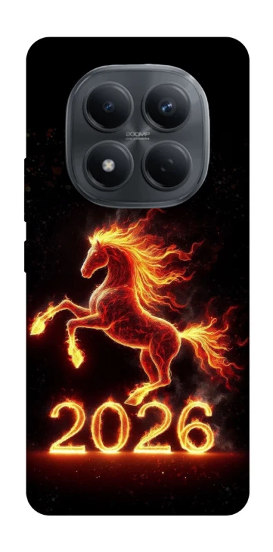 Чохол на Xiaomi Redmi Note 15 Pro 4G Red Fire Horse ver.1 фото 1 з 1