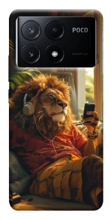 Чохол на Xiaomi Poco X6 Лев v2 фото 1 з 1