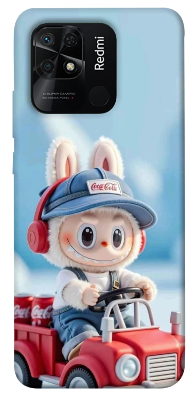 Чохол на Xiaomi Redmi 10C Labubu in the car фото 1 з 1