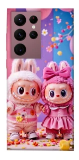 Чехол на Samsung Galaxy S22 Ultra Labubu twins ver.2 фото 1 из 1