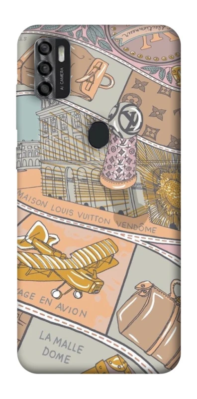 Чохол на ZTE Blade A7s (2020) Fashion collage ver.2 фото 1 з 1