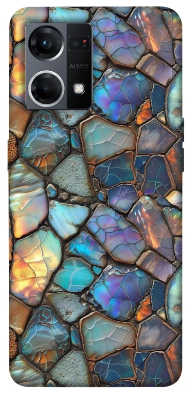 Чохол на Oppo Reno 7 4G Nature Mosaic ver.2 фото 1 з 1