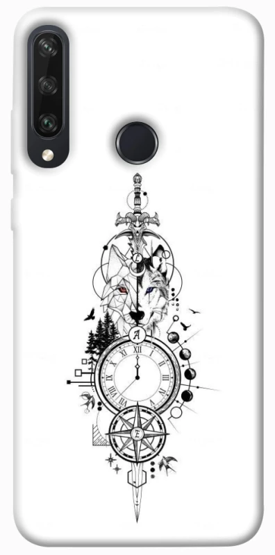 Чехол на Huawei Y6p Tattoo ver.8 фото 1 из 1