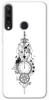 Чехол на Huawei Y6p Tattoo ver.8 фото 1 из 1