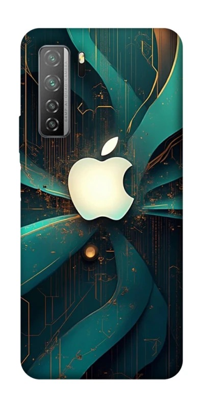 Чохол на Huawei Nova 7 SE Apple logo ver.4 фото 1 з 1