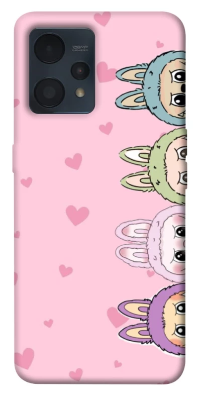 Чохол на Realme 9 4G / 9 Pro+ All Labubu 4 фото 1 з 1