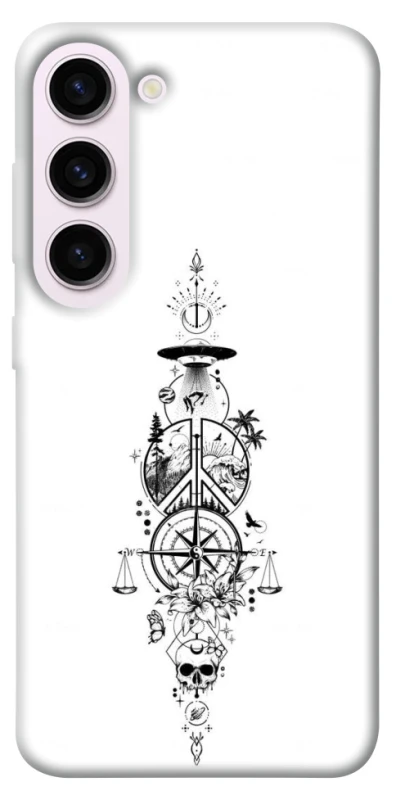 Чехол на Samsung Galaxy S23+ Tattoo ver.7 фото 1 из 1