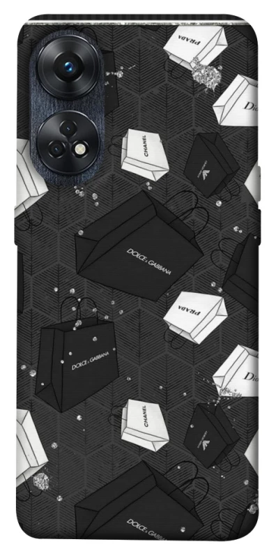 Чехол на Oppo Reno 8T 4G Fashion collage ver.3 фото 1 из 1