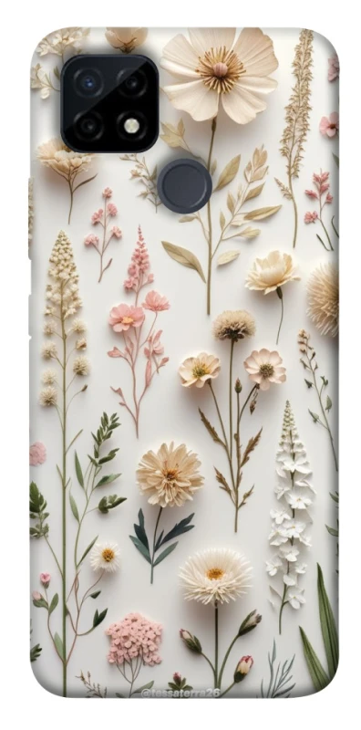 Чохол на Realme C21Y Floral design ver.1 фото 1 з 1