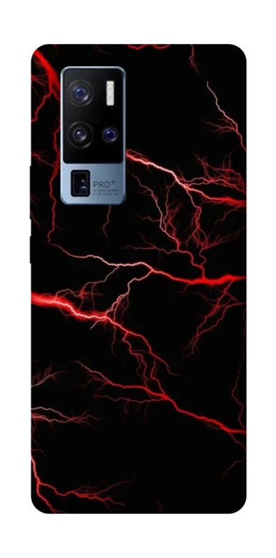 Чехол на Vivo X50 Pro+ Красная молния фото 1 из 1