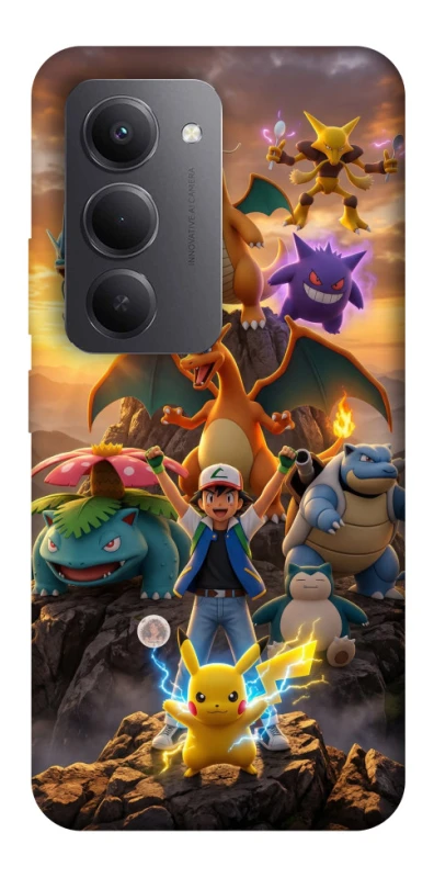 Чехол на Xiaomi Redmi 15 (Global) Pokemon фото 1 из 1