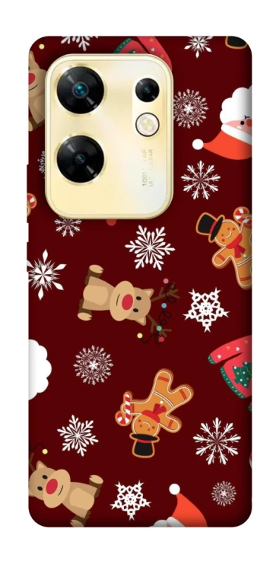 Чехол на Infinix Zero 30 4G Новогодний v6 фото 1 из 1