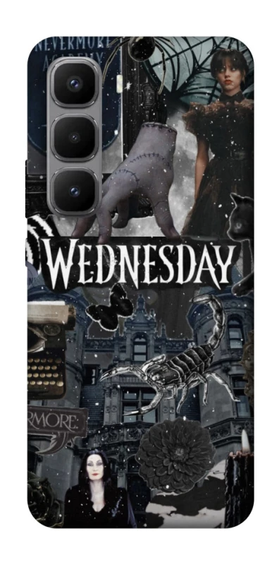 Чохол на Infinix Hot 60 Pro+ Wednesday Collage ver.2 фото 1 з 1