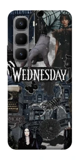 Чехол на Infinix Hot 60 Pro+ Wednesday Collage ver.2 фото 1 из 1