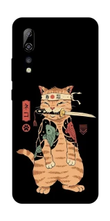 Чохол на ZTE Axon 10 Pro Кіт-самурай фото 1 з 1