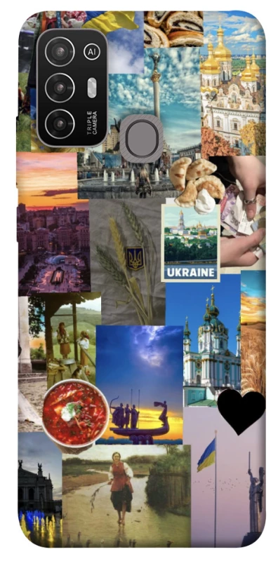 Чехол на ZTE Blade A52 Ukraine style ver.1 фото 1 из 1