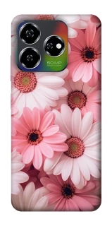 Чехол на ZTE Nubia V60 Розовые цветы v2 фото 1 из 1