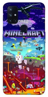 Чехол на OnePlus Nord N10 5G Minecraft world фото 1 из 1