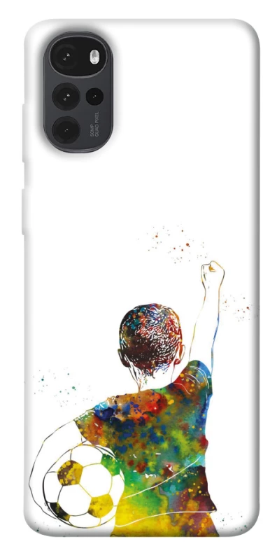 Чехол на Motorola Moto G22 Football Kids фото 1 из 1